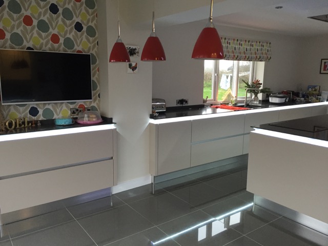 Finished kitchen - Moorview