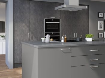 Valore Anthracite Fabric Metal and smooth Dust Grey
